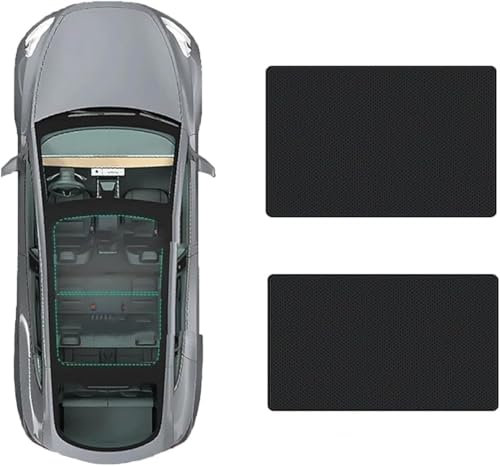 DEBAO Parasol para Techo de Coche para Audi Q5 2010-2023, Parasol Retráctil para Techo Solar Parasol Anti-UV con Aislamiento Térmico,C-Black Regular Style