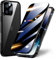 TOPF&B Case for iPhone 16 Pro Max Privacy Magnetic Cover,360 Degree Full Cover Built-in Privacy Screen Protector and Camera Protector,Metal Bumper Case for iPhone 16 Pro Max,Black