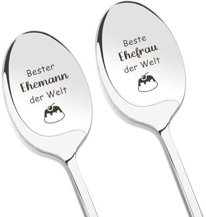VatertagsgeschenkFür Ehefrau Ehemann Partner Geschenk Jahrestag Geschenk Für Ihn Ich Liebe Dich Geschenke Löffel 2 Stk Paar Geschenke Pärchen Ostergeschenke Für Paare Gastgeschenke Kommunion