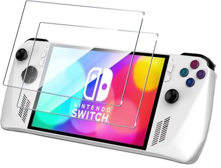 Aiziki [2 Pezzi Vetro Temperato per Nintendo Switch 2, HD Chiaro, Anti Graffio, Anti-Impronte, Durezza 9H Pellicola Protettiva a Copertura Totale con Nintendo Switch 2