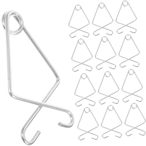 MAGICLULU 50pièces Crochets De Plafond Clip Pour Décoration Supports Robustes Pour Suspendre Plantes Bannières Et Décorations De Mariage Compatibles Avec Plafonds Suspendus