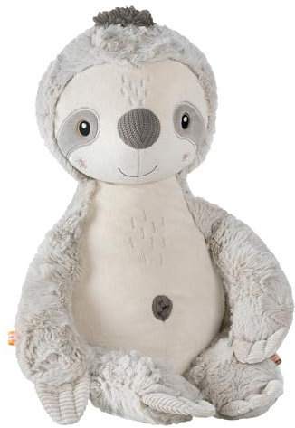 Fehn Kuscheltier Faultier XL – Spielgefährte, Beschützer & Kuschelfreund: Großes Stofftier zum Greifen, Fühlen und Knuddeln, für Babys und Kleinkinder ab 0+ Monaten