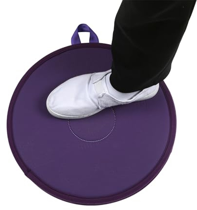 Ehucon Pivot Disc und Patiententransferbrett, Wendegeräte für ältere und behinderte Menschen, einfache Wendehilfen vom Bett zum Rollstuhl, Stuhl oder Auto (Violett)