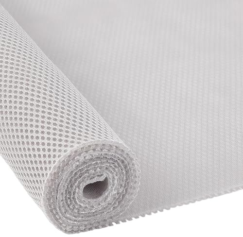 GORGECRAFT Grey Speaker Grill Cloth 1.4m x 50cm Polyester Fiber Dustproof Mesh Tulle Stereo Subwoofer Speakers Cover Fabric Replacements for Stage Audio Panels Home Cabinet KTV Boxes Repair