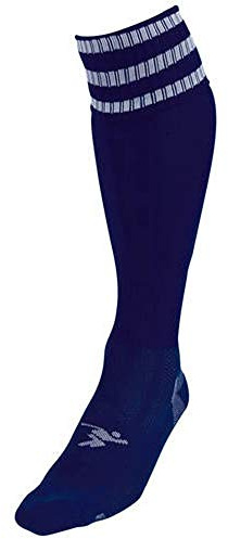 PT 3 Stripe Pro Football Socks Boys Navy/White