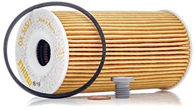 MAHLE OX 365/1D Oil Filter - Oil Filter with Gasket / Gasket Set