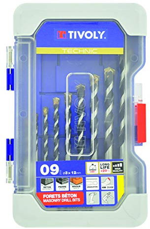 Tivoly 10960370018 Mallette Ranger T9 Coffret 9pcs Forets Béton Industrie