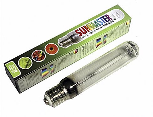 SunMaster 250W/Dual Spectrum Grow Lamp Bulb (Case, Photon, HID Growth Lamp/Bulb, Vegetative Flower, GBK