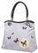 Goebel Artis Orbis – Tasche Schmetterling Grau – 33.00 x 11.00 x 31.00, Manchados