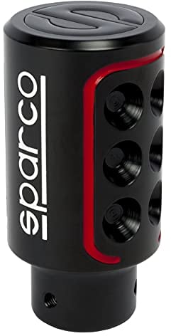 Sparco Manueller Schaltknauf Racing Schwarz Universal