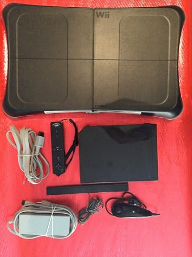 Wii Noire + Wii Fit Plus + Wii Motion noir