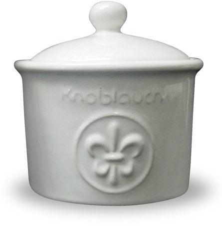 MS-Steinzeug Knoblauchtopf Lilie Küche Dekoration Aufbewahrung