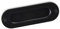 1 x SO-TECH® Tirador para Muebles EL-08 108mm Acero Negro mate/Puerta Corredera/Tirador empotrado