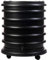 WORMbox | Lombricomposteur 4 Plateaux Noir | 64 litres | Compostez Vos déchets organiques, Les vers de Terre/lombrics produisent du lombricompost
