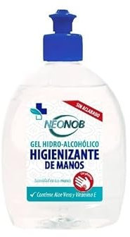 Gel mano Hidroalcoholico anticeptico | Higienizante de Manos | Pack de 2 unidades de 400 ml