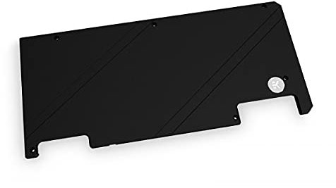 EK Water Blocks Kompatibel mit EK-Quantum Vector Strix RTX 3070/3080/3090 Backplate – Schwarz