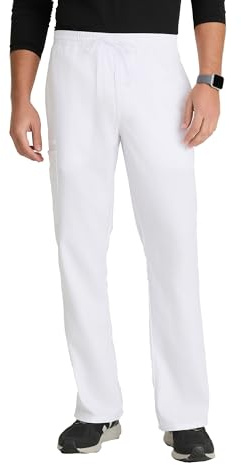 BARCO Grey's Anatomy Scrubs – Evan OP-Hose für Herren, elastischer Bund mit Reißverschluss, gerades Bein