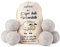 VALNEO 6 Trocknerbälle für Wäschetrockner in grau aus 100% natürlicher Schafwolle - öko Waschball - Dryer Balls als Weichspüler für Ihren Trockner geeignet