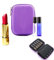 1 Pcs Custodia per Oli Essenziali, Borsa per Oli Essenziali, Custodia Oli Essenziali da Viaggio per Contenere Aromaterapia, Smalto per Unghie 5Ml Flaconi da 10Ml(Viola)