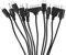 10 in 1 Universal Multifunctional Charging Cable for Many Adapters Compatible with for iPodApple Samsung LG and Sony Ericsson Nokia PSP, USB Charging Cable Fit Cell Mobile Phone