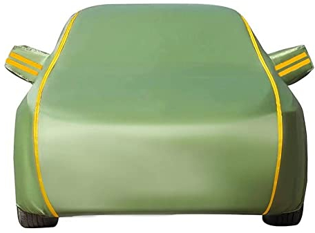 wasserdichte Autoabdeckung Für Jeep Grand Cherokee Grand Cherokee SRT| Das Paket Beinhaltet (Autoabdeckung X1 Aufbewahrungstasche X1 Handtuch X1) Autoplane Für Den Außenbereich (Color : Green, Size