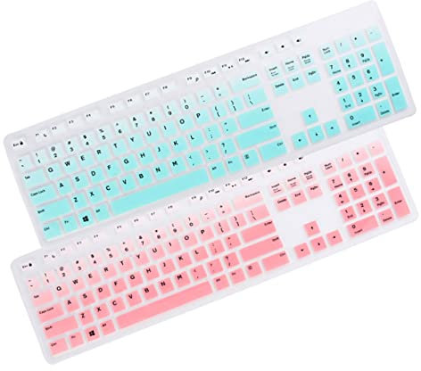 2st Staubdichte Tastaturabdeckung Schützt Die Haut Jelly Comb Tastaturabdeckung Tastaturschutzversorgung -tastaturabdeckung Silikon Tastatur Abdeckung Schreibtisch Klaviatur