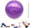 ZKGYUS 1 Stück Mini Pilates Ball Klein Gymnastikball 25cm Yoga Ball Baby Soft & Rutschfester Fitnessball Klein für Yoga Zuhause Büro Sitzball