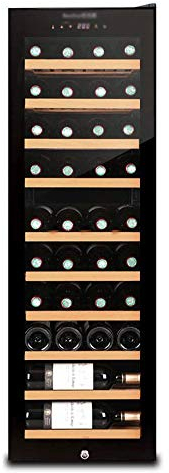 Weinschrank aus beschichtetem Glas, 38 Flaschen, Weinkühlschrank, Theke, Weinkühler, Keller für Champagner, Bier, leiser Betrieb