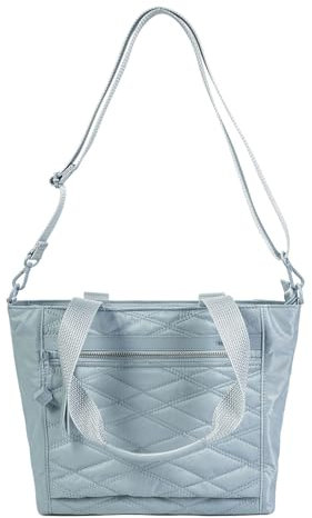 Hedgren Mujer MEDIUM Tote RFID, New Quilt Pearl Blue