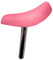 Dickly Kinderfahrradsattel, Kinderfahrradzubehör, weiches Kissen, Hochleistungs-PU-Lederteile, Fahrradersatzsattel für den Außenbereich, ROSA