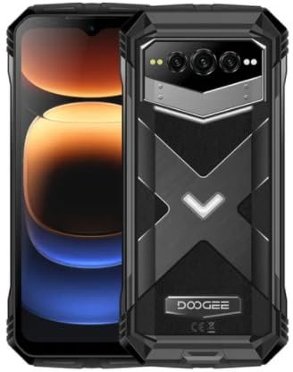 JEXUUD DOOG V Max Plus 5G Rugged Phone 36GB+512GB 6.58'' Android 14 Dimensity 7050 200MP Ai Camera 22000mAh NFC Smartphone(Grey) 