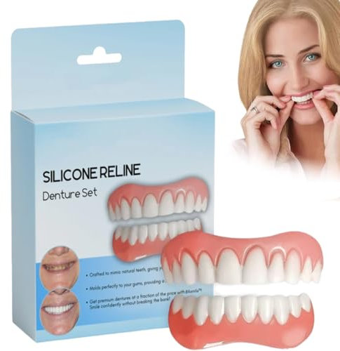 Kit De Prothèses Dentaires En Silicone Bikenda, Kit De Prothèses Dentaires Bikenda, Kit De Prothèses Dentaires En Silicone, Kit De Prothèses Dentaires (1 ensemble)