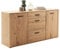 Sideboard Kommode, Eiche teilmassiv geölt, aufgebaut