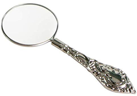 CXQC Lupen Lupe 4-Fach Antik-Kupfer Handlupe Beste Leselupe für ältere Menschen, Makuladegeneration