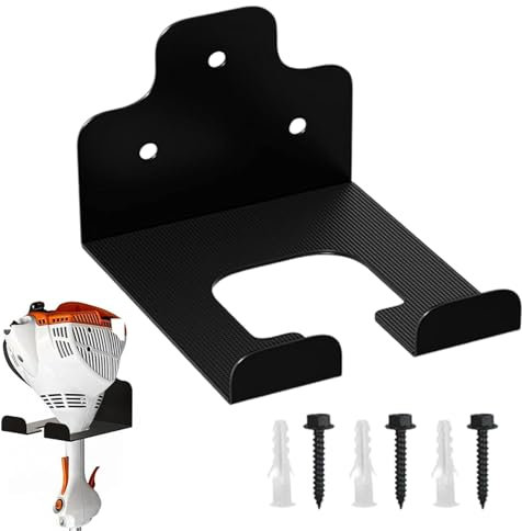 Trimmer Rack for Garage Organizer,Stainless Steel Heavy Duty Trimmer Hanger | Multi-Purpose Rustproof Storage Hooks Garage Organizer for Hedge Trimmer