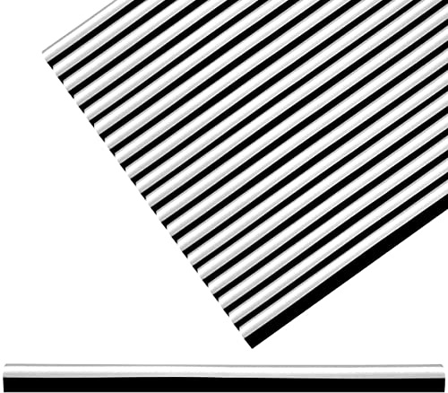 Lotsdonxia 20 Pieces of Car Air Vent Trim Strips for Interior Decoration – Air Conditioner Vent Outlet Accessories（Silver）