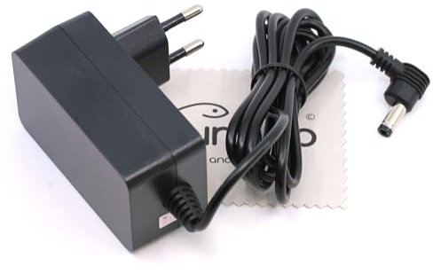 Ladegerät passend für Miele Triflex HX1 SMUL0 SMUL5 SMML0, Triflex HX2 SOML0 SOML5 SOML0 (Ersetzt 11681701) Ladekabel Akku-Staubsauger mit mungoo Displayputztuch