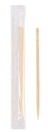 FRANZ MENSCH 20000 Stück NATUREStar Zahnstocher, einzeln verpackt in Folie | Bambus, Box, nature, L: 6.5cm, Ø: 0.2cm, Zahnstocher, Einweg-Appetizer-Spieße, Sticks