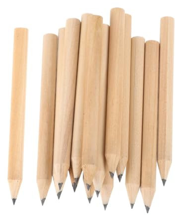 Toyvian Kurze Holz Golfstifte 100 Stück Vorgespitzte Punkte Zählstifte Hb Mine Kompakt Haltbar Für Golf Spiele Hochzeiten Babypartys