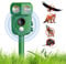 Solar-Tiervertreiber,ultraschall tiervertreiber, Hunde, Marder, Tierabwehr, Katzenschreck Hundeschreck Marderschreck, Ultraschall Solar Tiervertreiber, Wasserdichter