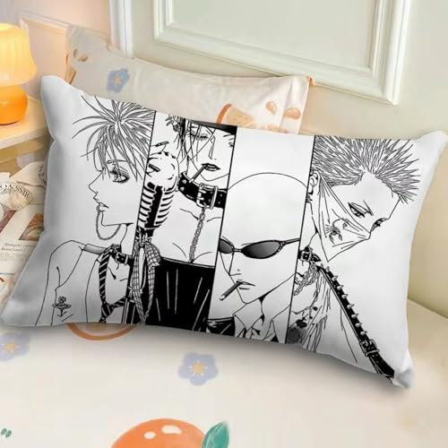 Osaki Nana Anime Kissenbezug 60x40 cm Cartoon Bedruckter Pillow Case Rechteckige Kissenbezug Anime Merch Home Sofa Bett Kissenbezüge