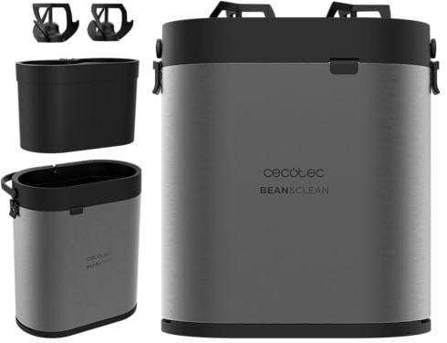 Cecotec Limpiador Eléctrico de Portafiltro de Café Bean&Clean Pro. Accesorios de Café, Incluye 2 Raspadores y 1 Cabezal de Limpieza, Velocidad de Rotación de 300/min, Compatible Portafiltros de 58mm