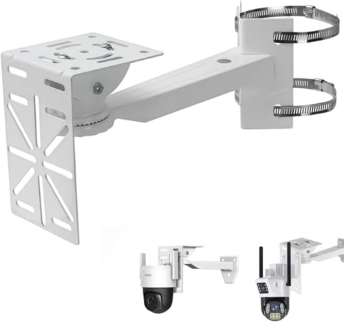 Support d'angle Polyvalent pour Caméra Extérieure, Support Mural, pour Une Surveillance Efficace en Extérieur