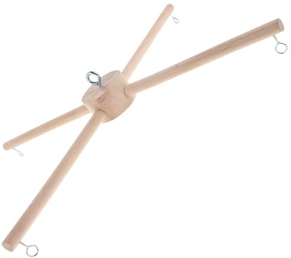 FUTUREORYY Baby Mobile Holz Windspielständer DIY Windspiel-Bastelset Mit Gestell Für Kinderbett Wand Balkon Oder Decke Für Indoor- Und Outdoor-Dekoration