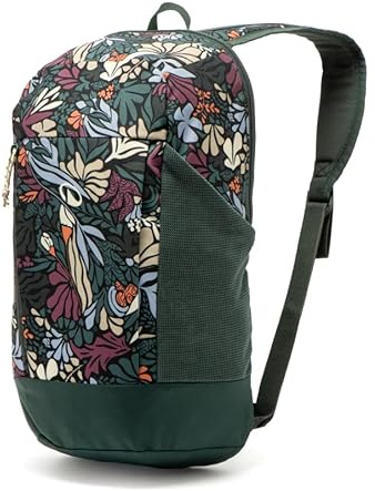 Decathlon Quechua - Sac à Dos de Randonnée 10L Arpenaz 100 - Petit Sac à Dos Ultra Léger - Coloris Blanc et Vert Sauge