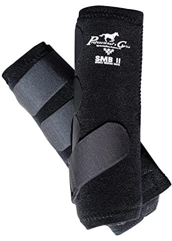 Professional's Choice Equine SMBII Sport-Medizinstiefel, paarweise, Schwarz, Größe S