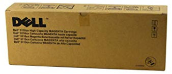 Dell 593-10125 Tonerkartusche für Laserdrucker, 12000 Seiten, Magenta, Laser-Tonerkartuschen (Magenta, Dell 5110 CN, 1 Stück (S), Laser-Toner, 12000 Seiten, Laser)