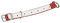 Kerbl Halsriemen f.Schafe, NYL. 60cm - rot -