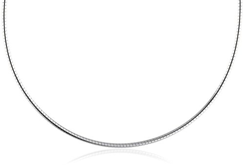 InCollections Damen-Halsreif 925/000 Sterlingsilber Omega 1,4/42 cm