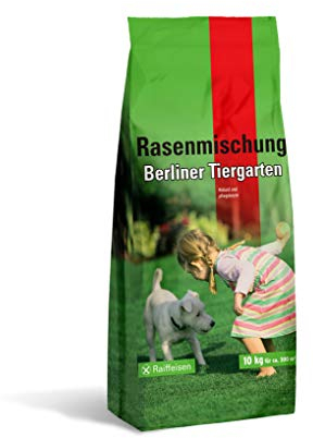 A&G 10Kg Rasensamen Berliner Tiergarten Rasen Grassamen Nachsaat Rasensaat Saatgut